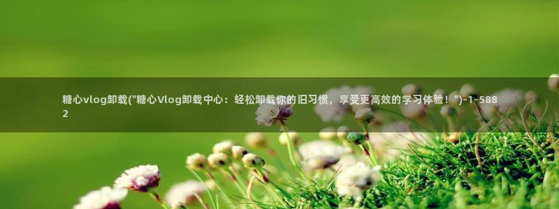 糖心vlog好看的女主:糖心vlog卸载