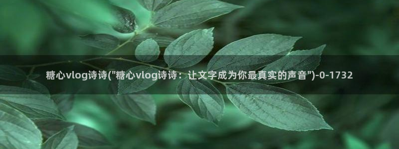 糖心vlog会员身份码:糖心vlog诗诗